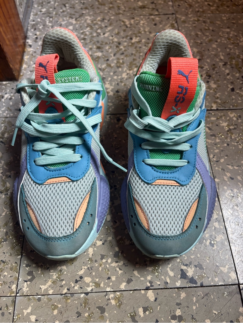 Puma Kids Multicolor Pastel Running Sneakers